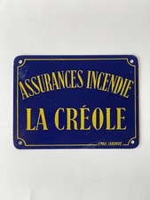 Rare Plaque émaillée La