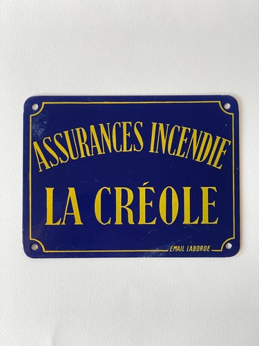 Rare plaque émaillée - rare,