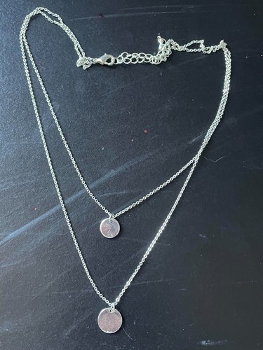 Collier double chaine - chaine,