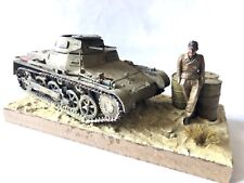 Maquette model 1/35: DAK German Panzer I Diorama, char, tank. WW2 Pro Paint