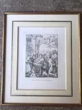 Ancienne lithographie religieuse Représentant Naissance Du Christ . XIXème