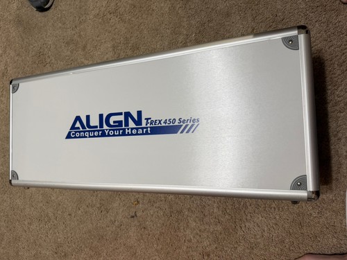 Align trex 450 case used - case., rc