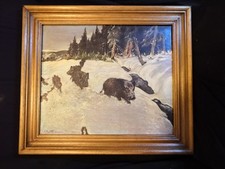 Tableau huile sur toile