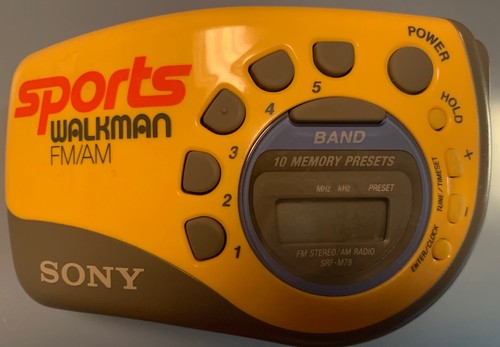 Sony sports walkman yellow - sony,