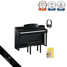 Piano numérique Clavinova 88 touches YAMAHA CSP-275PE miroir noir finition...