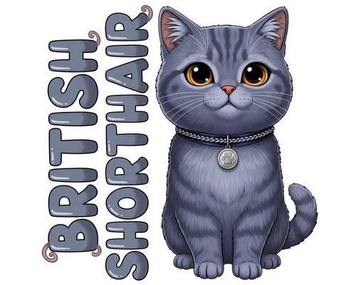 British shorthair sticker and - shorthair,