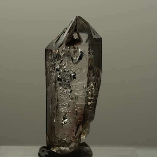 Rare pointe quartz fumé - rare,