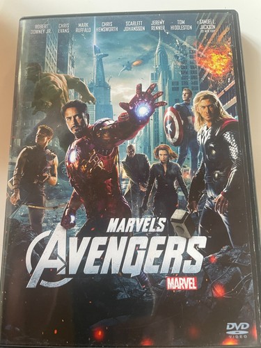 Dvd marvel les avengers - dvd,