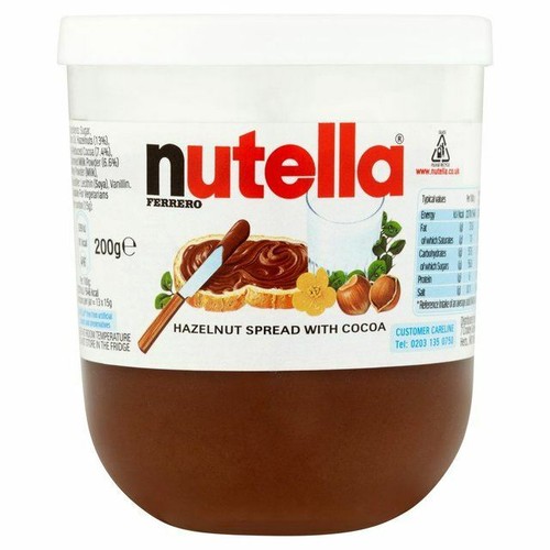 Nutella hazelnut chocolate - nutella,