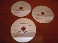 Lot 3 CD programme / mise à jour dialogys  pour RENAULT Valise diag CLIP