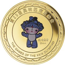 [#1161625] Chine, Médaille, Jeux Olympiques de Pékin, 2008, The Games of the XXI