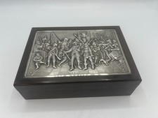 GRANDE BOITE A CIGARES ARGENT