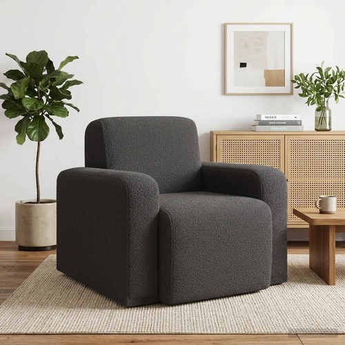 Fauteuil bouclé intérieur - fauteuil,