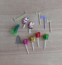 ❄️ LOT 12 DÉCORS GÂTEAU