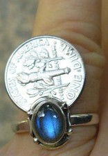 LABRADORITE STERLING SILVER