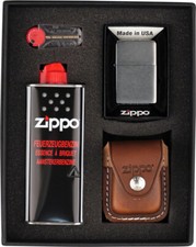 Zippo Lot / Chrome Brossé /