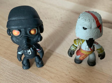 Figurine KRATOS God Of War / Killzone Collector - Little Big Planet Sackboy RARE