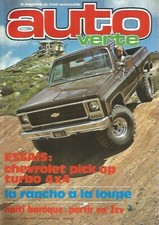 AUTO VERTE N°04 LADA 4X4 / RANCHO / CHEVROLET PICK UP 4X4 / POSER UN HUBLOT