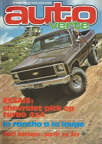 Auto verte lada 4x4 - verte,