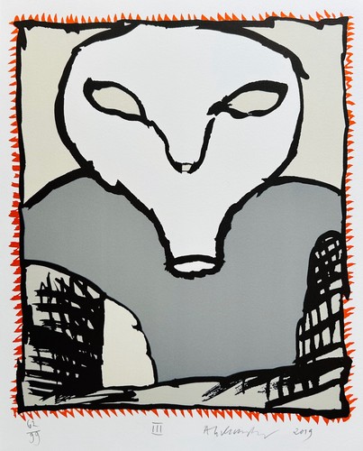 Pierre alechinsky griserie - alechinsky, "griserie