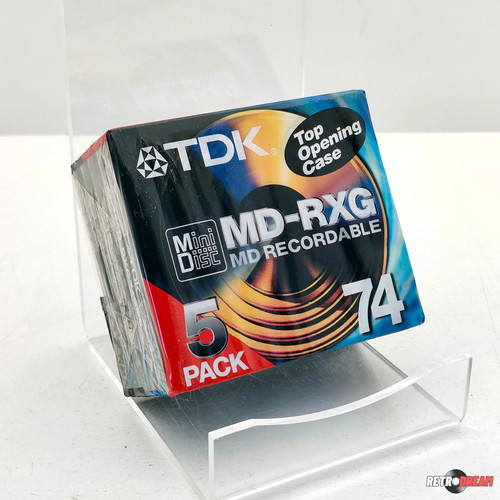 Pack neuf x minidisc tdk - neuf,
