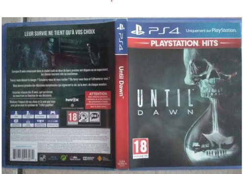 Jeu vidéo until dawn complet - until,