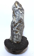 Curieux Silex Noir - 6x2x2cm - Minéraux collection pierre lithothérapie cabinet