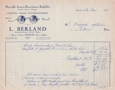 91 ESSONNE ETRECHY, opticien, Berland L. 1938 lunettes, farsol