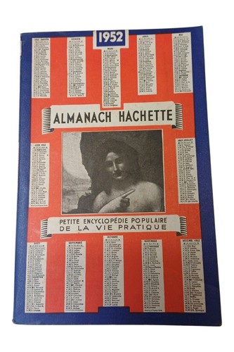 Hachette almanach 1952 petite - hachette,