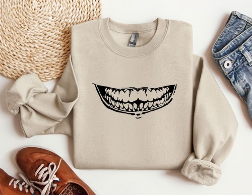 Joker laugh sweatshirt - laugh,