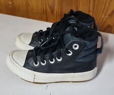Basket montante en cuir converse Chuck taylor berkshire taille 28
