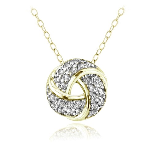 Collier nœud amour - collier, en
