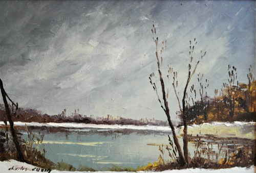 Charles cuzin oil - (1907-1975).,