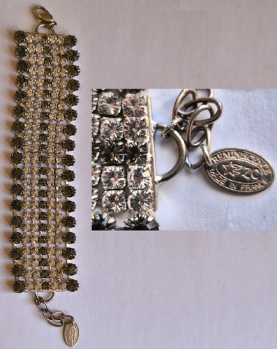 Bracelet strass blanc - , et