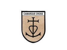 Ecusson Patch Drapeau croix