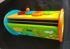 JOUET TRIANGLE D'ACTIVITE EN BOIS JEU EVEIL BEBE ENFANT 1 A 3 ANS