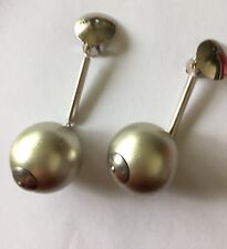 LONGS CLIPS "MODERNISTE" METAL MAT CHROME/ U.S.A./ ANNEES 1960/1970