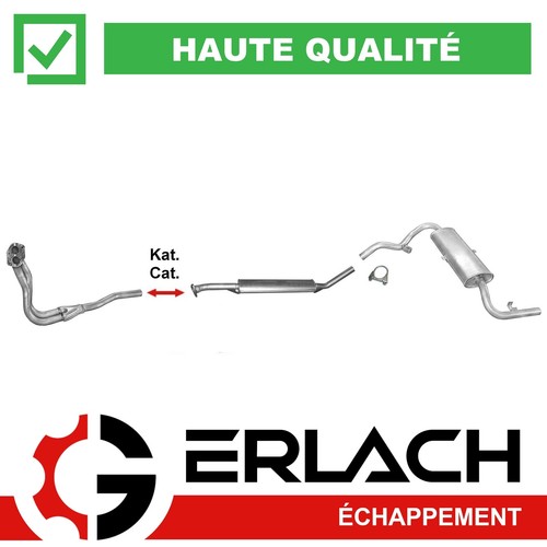 Echappement pour lada niva - echappement,