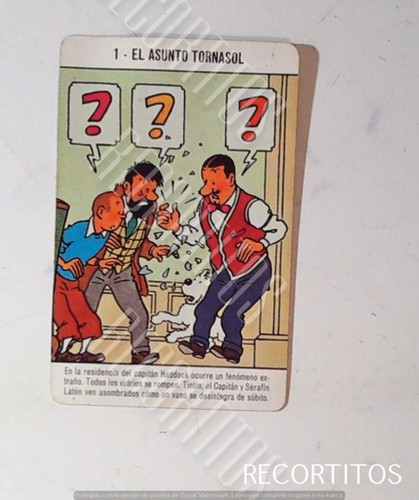 Tintin tin milu - tintin,