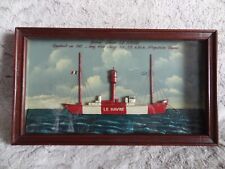 ancien diorama bateau phare le