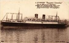 CPA AK Paquebot COLOMBIE SHIPS