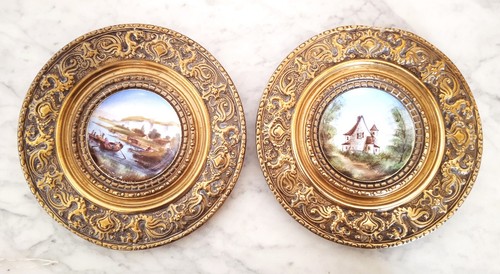 Paire assiettes cerclage - paire, d'