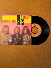Disque vinyl The Bée Gees « I started à joke / Holiday »