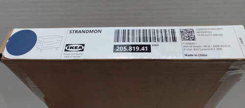 Ikea strandmon ottoman cover - ikea,