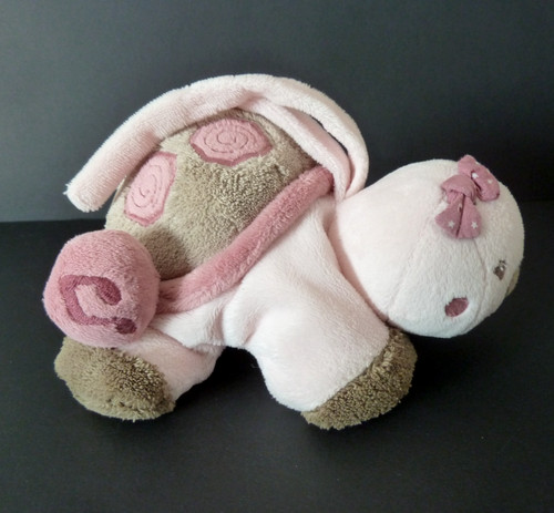 Tortue nattou doudou - tortue,