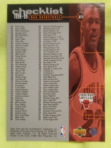 1998 upper deck nba - 1998-99,
