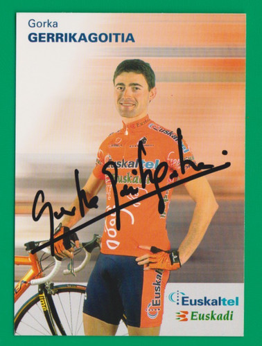 Cyclisme carte cycliste gorka - cyclisme,