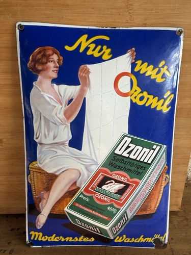 Ozonil plaque émaillée - -,