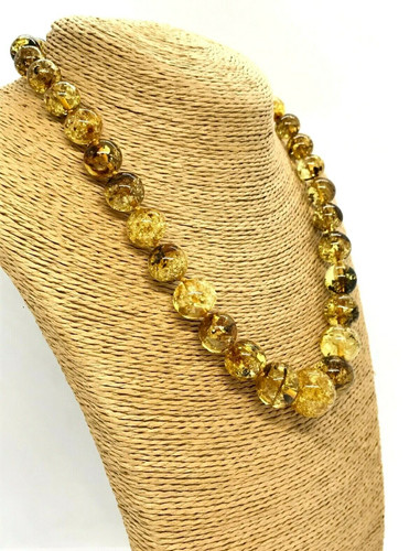 Collier ambre cadeau - collier,