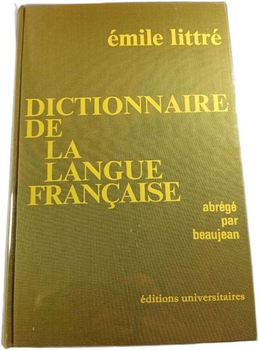 Dictionnaire langue - de, la
